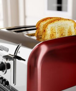 Morphy Richards - Brödrost Venture 4 Skivor Röd